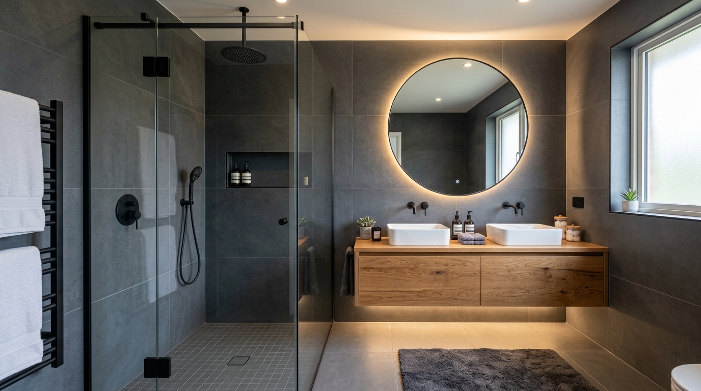 Rénovation haut de gamme d'une salle de bain à Woluwe-Saint-Lambert